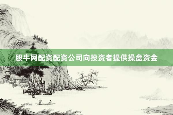 股牛网配资配资公司向投资者提供操盘资金